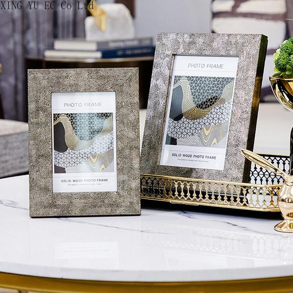 

frames modern light luxury po frame decoration model room 6 inch 7 living home deskset bedroom furnishings