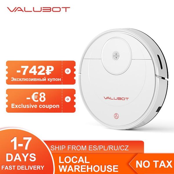

vacuum cleaners valubot k100 robot cleaner wet mopping floors 1800pa pet hair auto recharge wifi app smart home