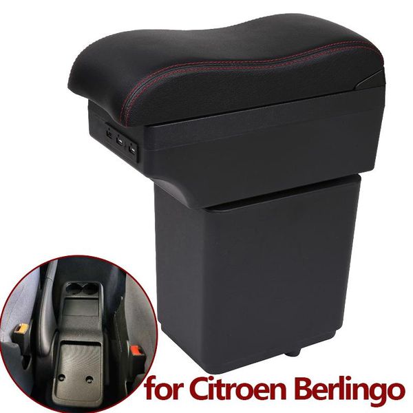 

other interior accessories for berlingo armrest box partner car original hand double layer chargeable