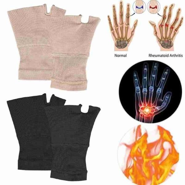 

compression gloves wristband skate cotton magnetic for outdoor sports elastic protective gear wrist support, Black;red