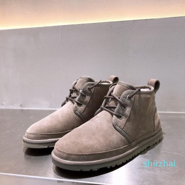

2021 new australia classic snow winter boots men boots women ankle knee mens designer booties women kids warm martin shoes, Black