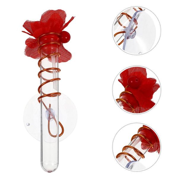 

other bird supplies 1pc beautiful hummingbird feeder yard garden decoration