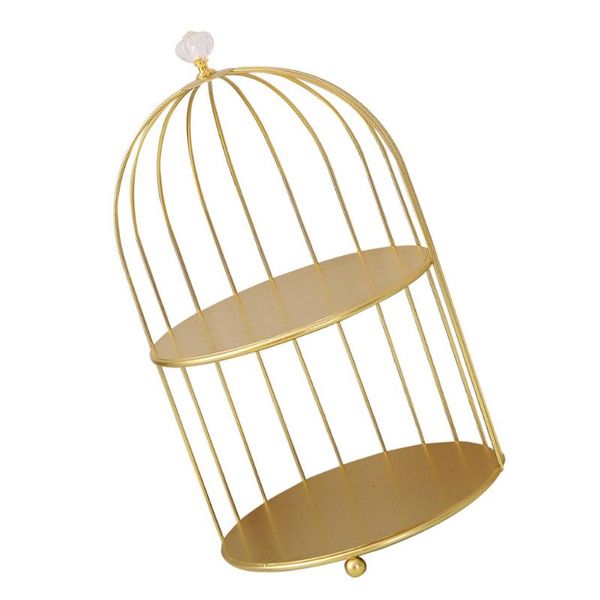 

other home decor 1pc 2-layers cosmetics storage rack creative deskcake stand for