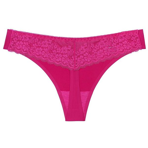 

women's panties women low-rise comfortable panty female underwear thongs seamless lingerie g string, Black;pink