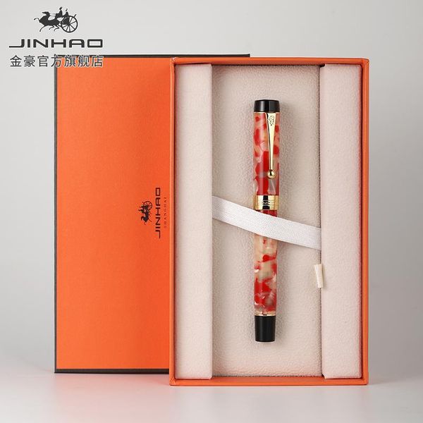 

fountain pens jinhao 100 centennial resin multicolor fashion pen school office supplies stationery,box option