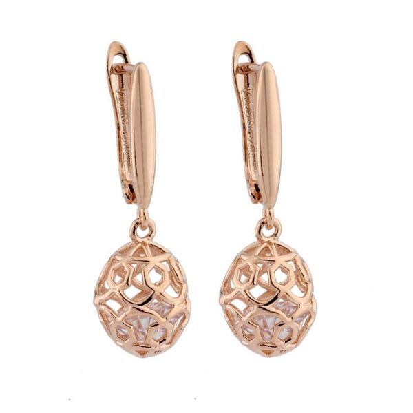 

earrings for wedding women luxury cubic ziconia unusual fashion jewelry 585 rose gold dangle & chandelier, Silver