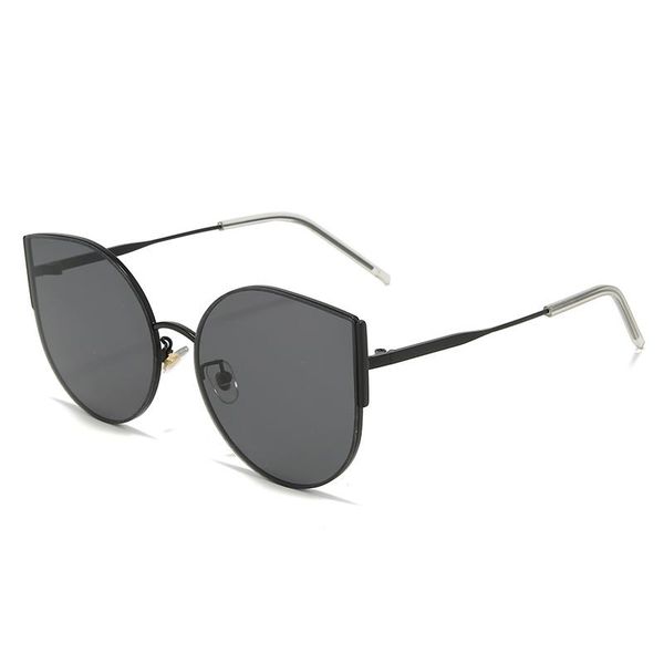 

sunglasses 2021 woman trending vingtage retail wide groovy wholesale shades oversize cateye teenagers men holiday, White;black