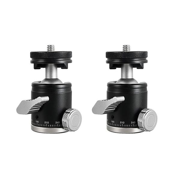 

mini ballhead monopod tripod head 360 panoramic with shoe base mount adapter for dslr camera flash heads