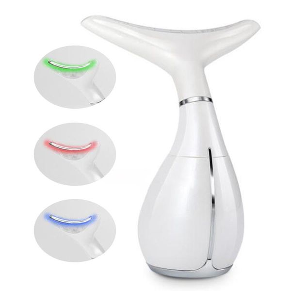 

neck skin vibration massager wrinkle removal pon therapy massage device lifting anti beauty care electric massagers