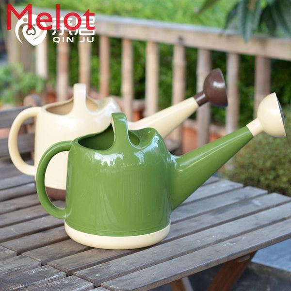 

large capacity watering pot household shower plastic kettle can gardening plant artifact water spray equipments