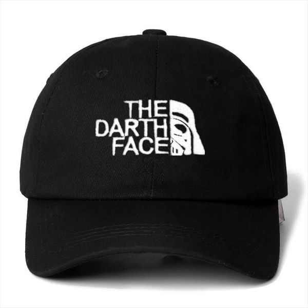 

letter the darth face snapback cap cotton embroidery baseball for men women adjustable hip hop dad hat bone dropshipping, Blue;gray
