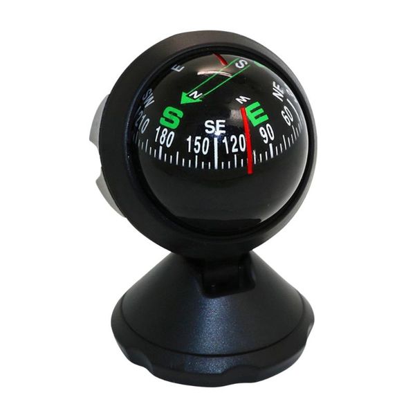 

multifunction universal car compass pocket mini ball dash dashboard mount navigation camping hiking outdoor gadgets