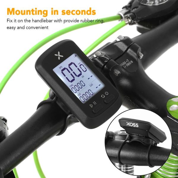

bike computers xoss g gps cycling computer wireless speedometer odometer tracker waterproof road mtb bicycle bluetooth