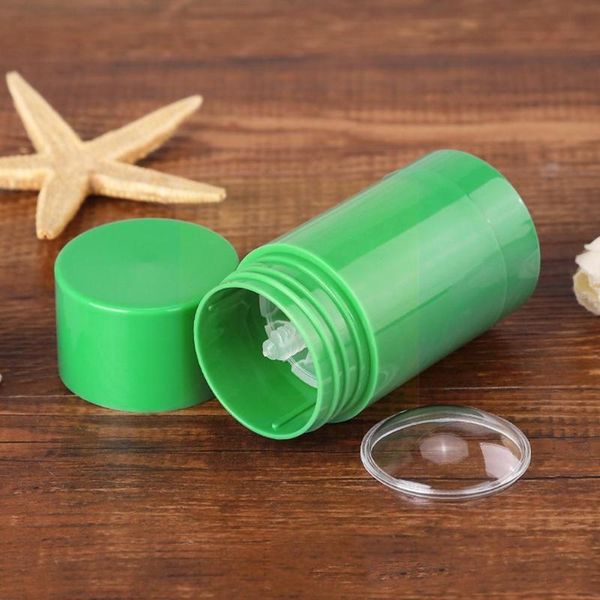 

storage bottles & jars 1pc 40ml green plastic as deodorant tube empty stick deo for cream paste container packaging z8y6