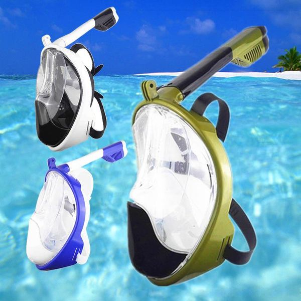 

easy breath diving mask professional snorkeling full dry snorkels underwater mergulho equipment bi50dm masks