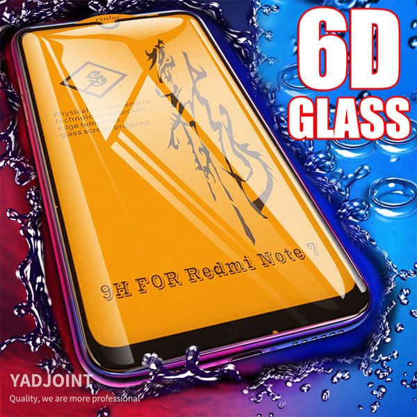 

6d full cover screen protector for xiaomi pocophone f1 poco f3 x3 m3 f2 mi 10t 9t redmi note 10 9 9s 8 pro glass tempered glass