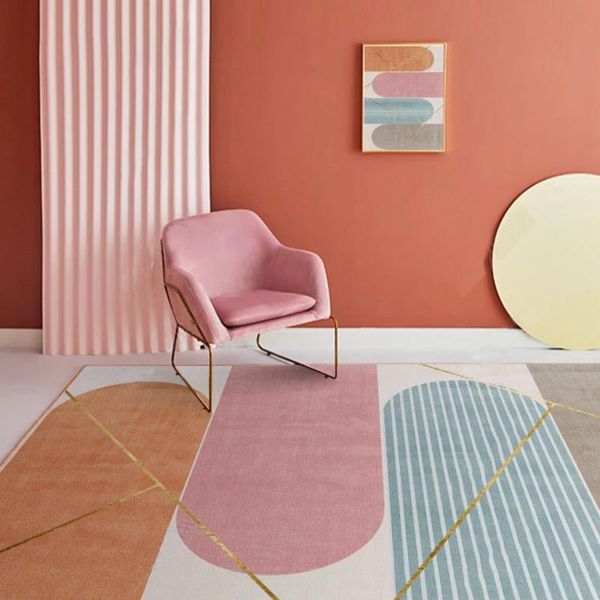 

carpets nordic modern minimalist ins light luxury geometric abstract rug living room floor mat decor bedroom home crapet