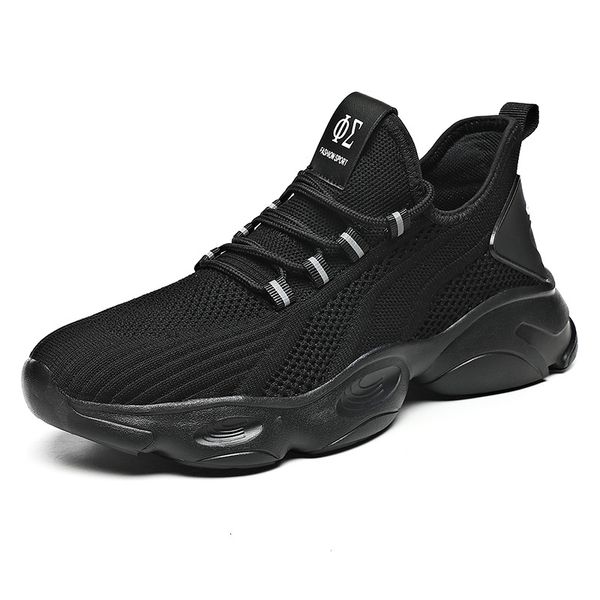 

men's shoe sports men lightweight breathable casual white black light blue shoes trendy youth running sneakers item two