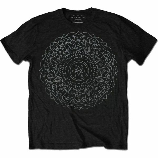 

bring me the horizon kaleidoscope official t-shirt men unisex, White;black