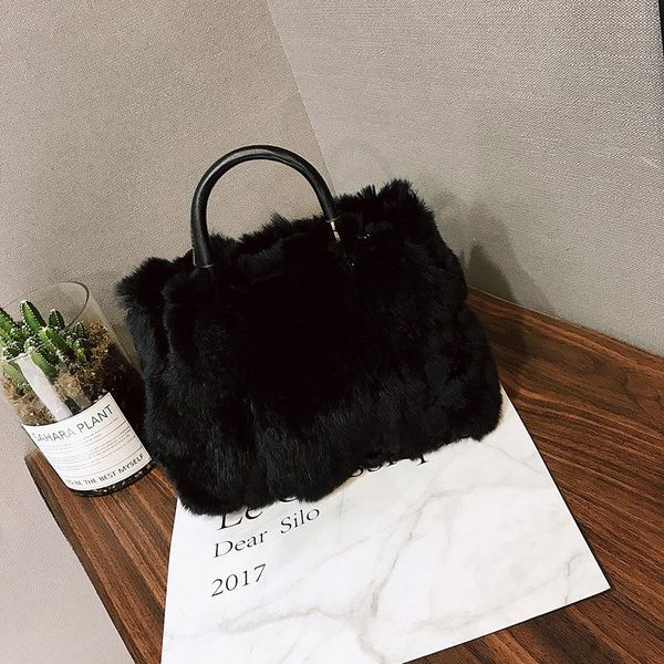 

evening bags shoulder bag fur crossbody for women handbag bolsos para mujer torebka damska autumn and winter 2021