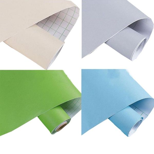 

wallpapers furniture cabinets self adhesive film wallpaper pvc waterproof wardrobe deskkitchen stickers drawer contact paper thickened