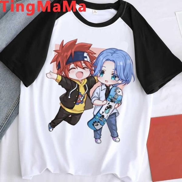 

men's t-shirts sk8 the infinity skateboard boys skate tees men harajuku streetwear vintage casual summer graphic women, White;black