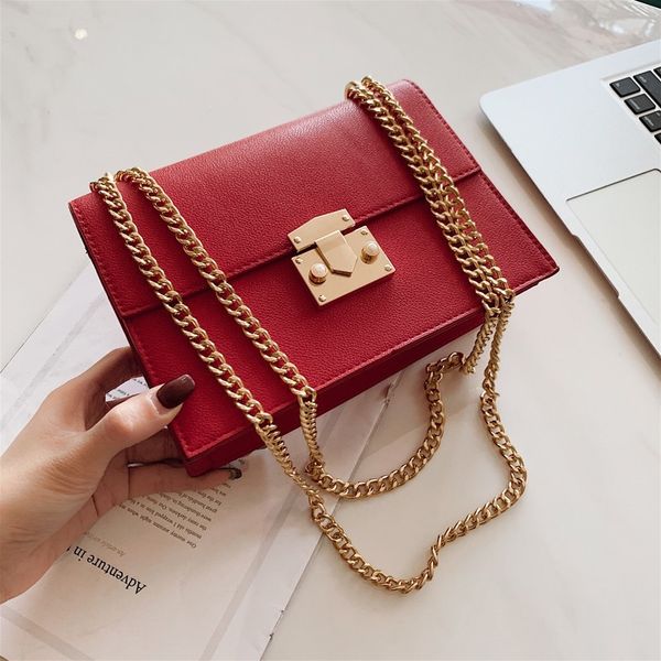 

backpack senior sense handbag autumn wave wild simple fashion chain shoulder slung small square bag