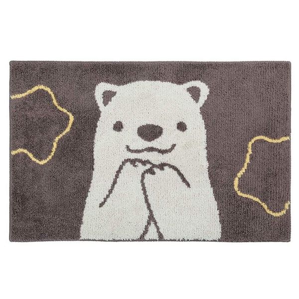 

carpets non slip bath mat,soft microfibers cute bear carpet for bathroom,machine washable water absorbent
