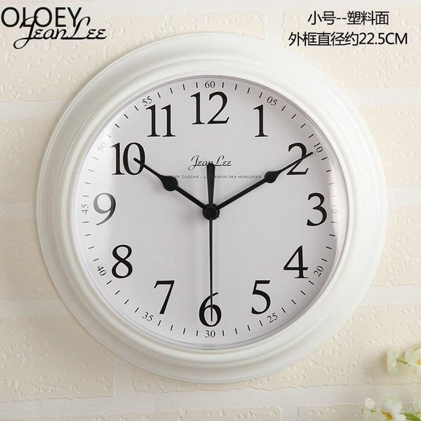 

wall clocks silent white clock bathroom modern waterproof household creative office kitchen secret stash saat home decor
