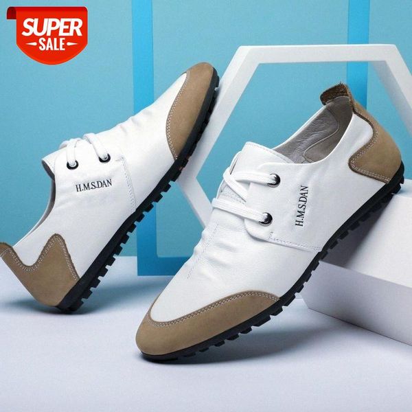 

casual autumn men's shoes driving peas soft car stitching men #8y4k, Black