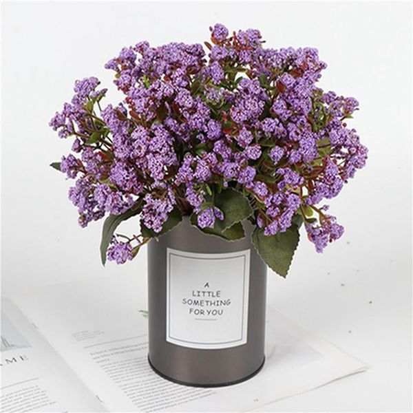 

party decoration vintage artificial flowers small rose wedding fake festival supplies home decor bouquet decorative & wreaths