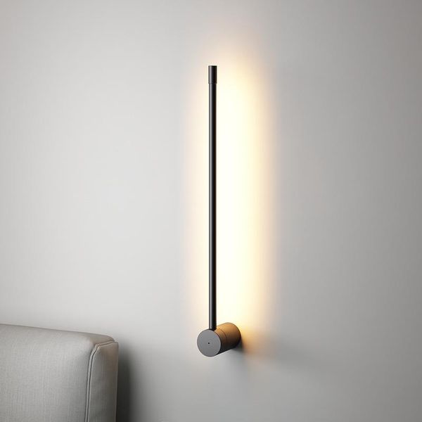 

wall lamp qukau led nordic minimalist 60cm height creative modern lighting el bedroom bedside