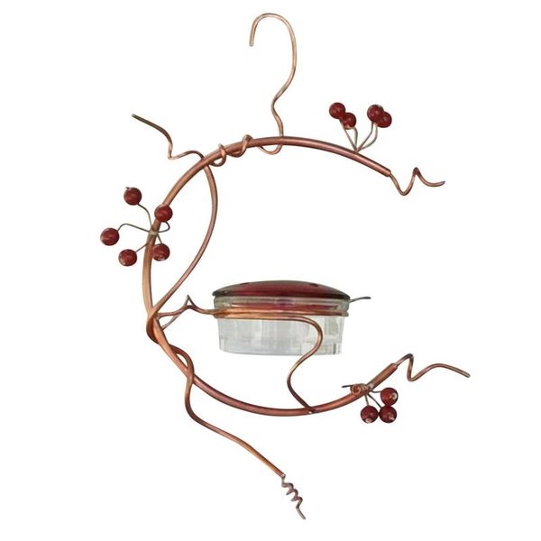 

other bird supplies courtyard feeder red berries hummingbird garden metal pendant patio hanging decorations ornaments feeders