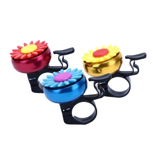 

bike horns kids funny bicycle bell flower children girls cycling ring alarm for handlebars multi-color