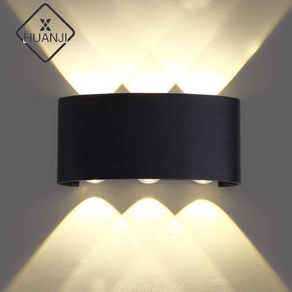 

wall lamp huanji outdoor led waterproof 8w aluminum non-standard project el