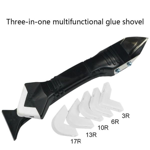 

set caulking finishing tool kit, sealant tools caulk nozzle applicator grout scraper reusable professional hand sets