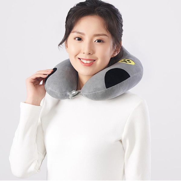 

pillow cassia seed cartoon u-shaped office travel student nap neck health