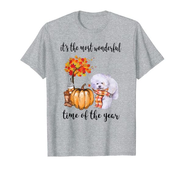 

It' The Most Wonderful Time Of The Year Bichon Frise T-Shirt, Mainly pictures