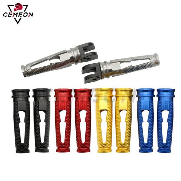 

pedals for daytona 675 675r street triple motorcycle cnc aluminum rear foot nail small pedal passenger