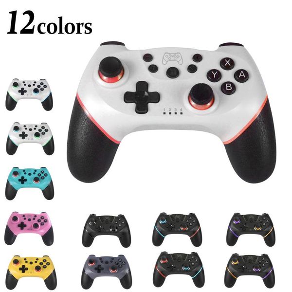 

game controllers & joysticks bluetooth-compatible gamepad for switch pro wireless controller ns video usb joystick control