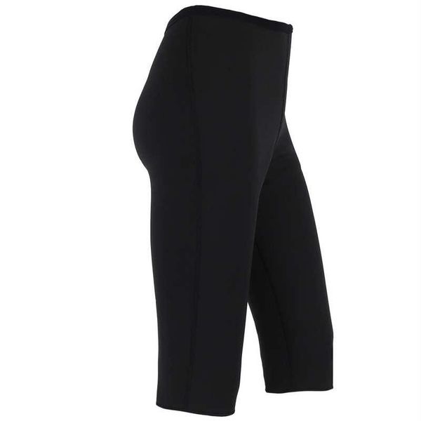 

running pants neoprene yoga workout postpartum tummy control fitness elastic leggings, Black;blue