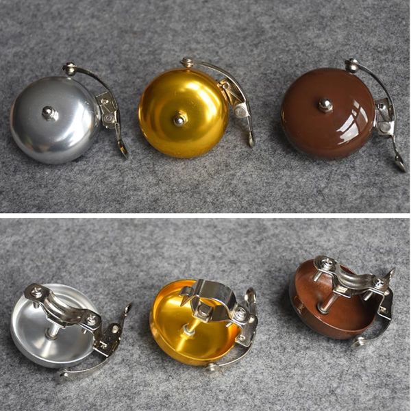 

bike horns bicycle retro car bell leisure dialing aluminum silver golden coffee brown accessories horn