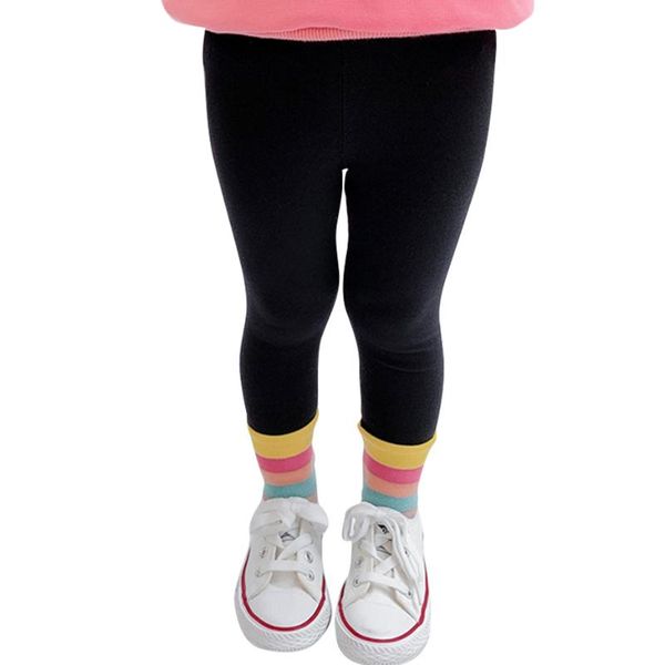 

pants for girls rainbow stirped girl's patchwork culottes children spring autumn children's clothing girl casual style trousers, Blue