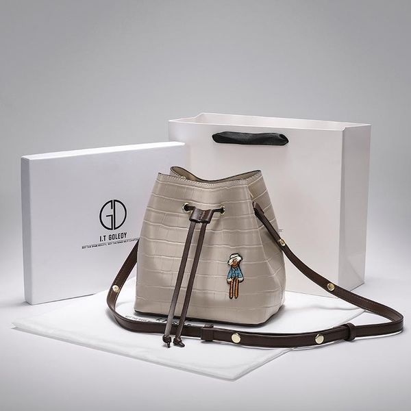 

evening bags 2021 fashion high-quality leather large-capacity bucket bag women's shoulder messenger carteras mujer de hombro y bolsos