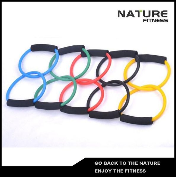 

word resistance bands tube exercise for yoga sports fitness equipment