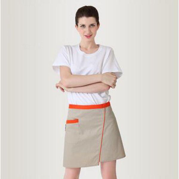

aprons no sleeve half length apron, el, restaurant, kitchen apron