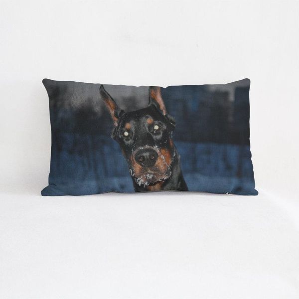 

animal dog pillow covers decorative cushion for sofa pillows doberman 30*50cm dogs pillowcase cushions cover home deco cushion/decorative