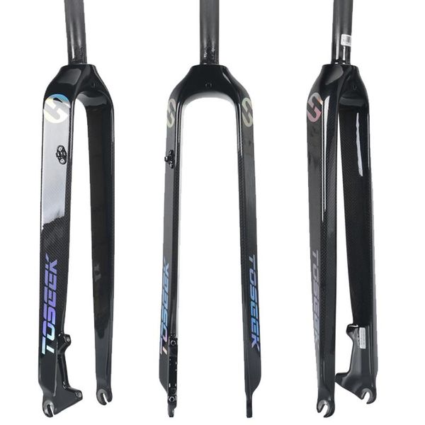 

bike forks toseek t800 full carbon fork 29 / 27.5 26 bicycle mtb disc brake parts