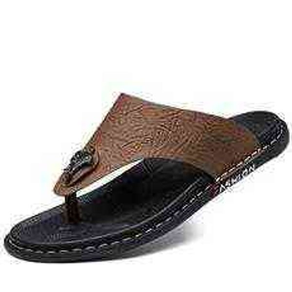 

tangzuo a2021 flip flops, 50 , 38-45, dark brown khaki, Black