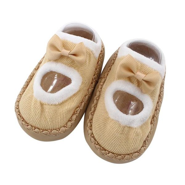 

first walkers baby shoes bowknot born girl soft sole princess moccasins 0-24m